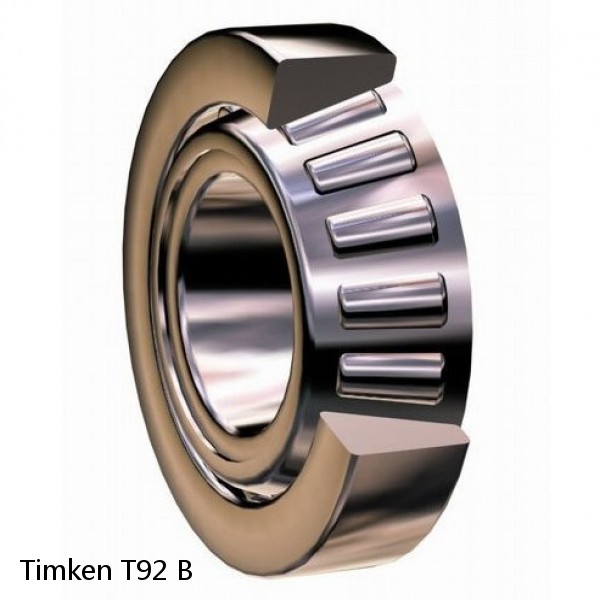 T92 B Timken Tapered Roller Bearings #1 small image