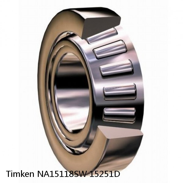NA15118SW 15251D Timken Tapered Roller Bearings #1 small image