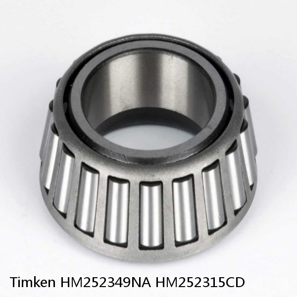 HM252349NA HM252315CD Timken Tapered Roller Bearings #1 small image