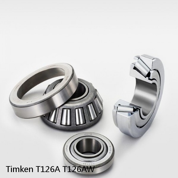 T126A T126AW Timken Tapered Roller Bearings #1 image