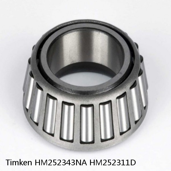 HM252343NA HM252311D Timken Tapered Roller Bearings #1 image