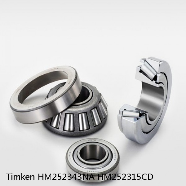 HM252343NA HM252315CD Timken Tapered Roller Bearings #1 image
